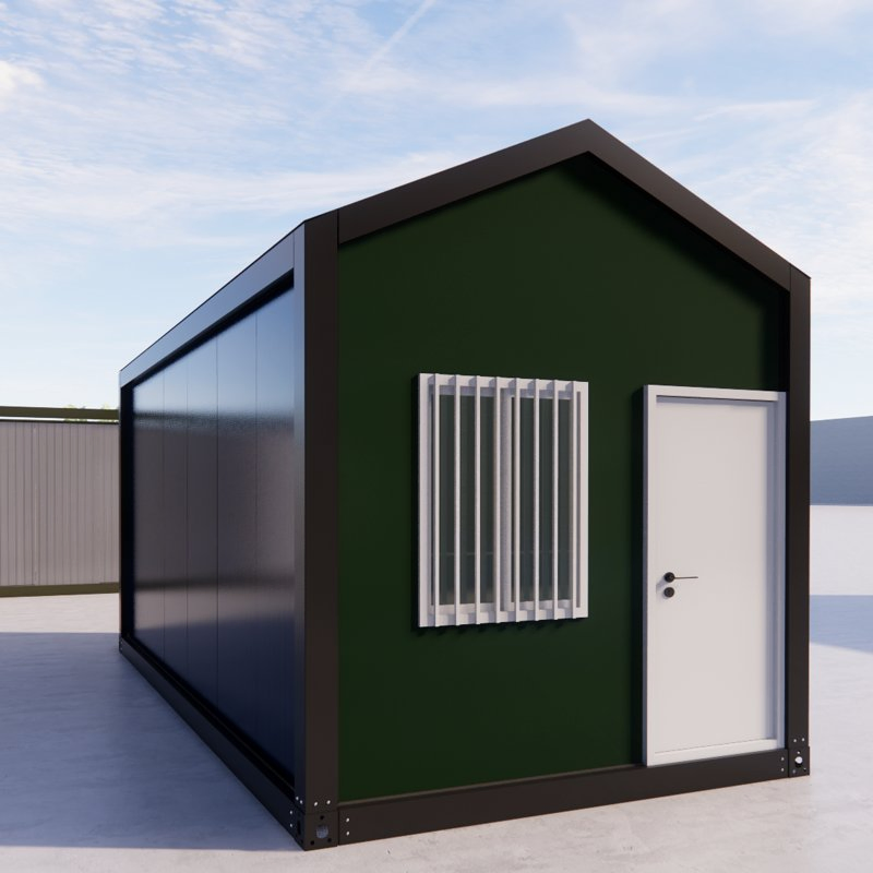 Wholesale Custom 20FT Movable Container House Luxury Homes Prefabricated Insulated Prefab Flat Pack House for Cold Climate