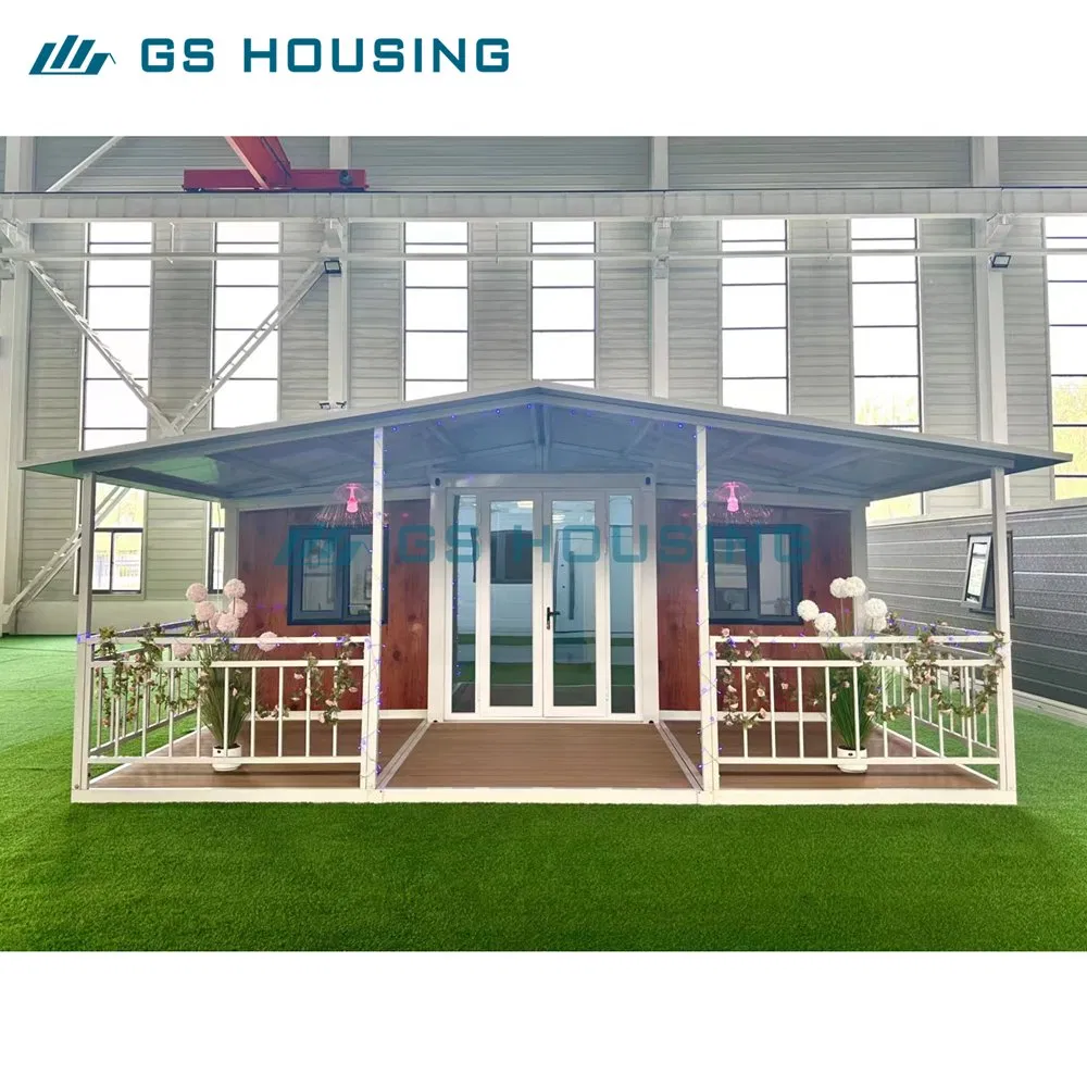 Hot Selling Expandable Container House with PVC Doors for Emergency Shelter