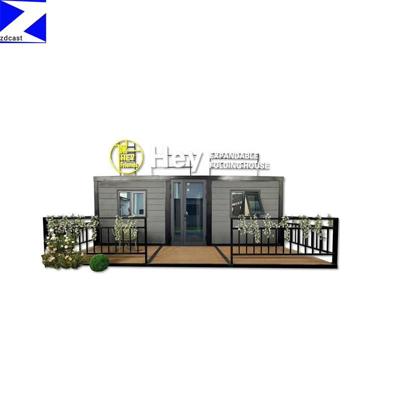 Mining/Plantation/Border/Construction/Refugee/Disaster Relief Camp Expandable House Foldable Container Home