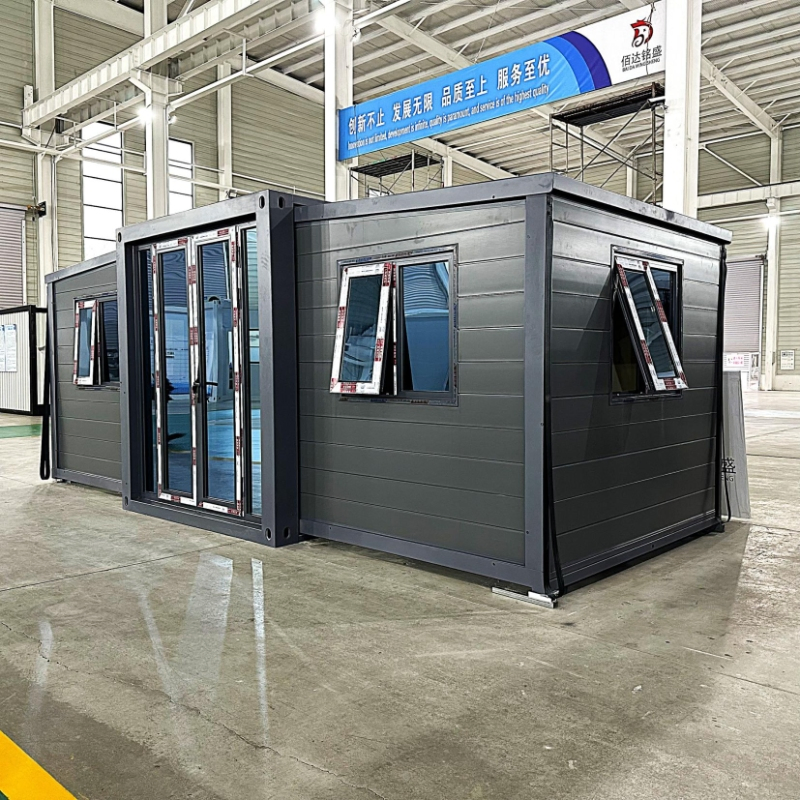 High Strength 10FT Expandable Container House Unit for Military Use with Secure Design