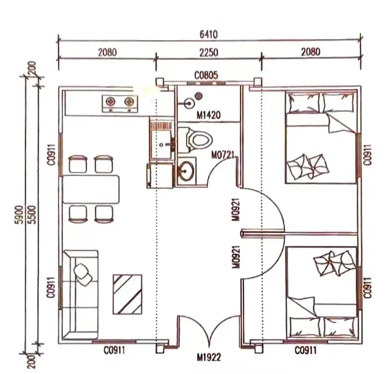 Container House View 2