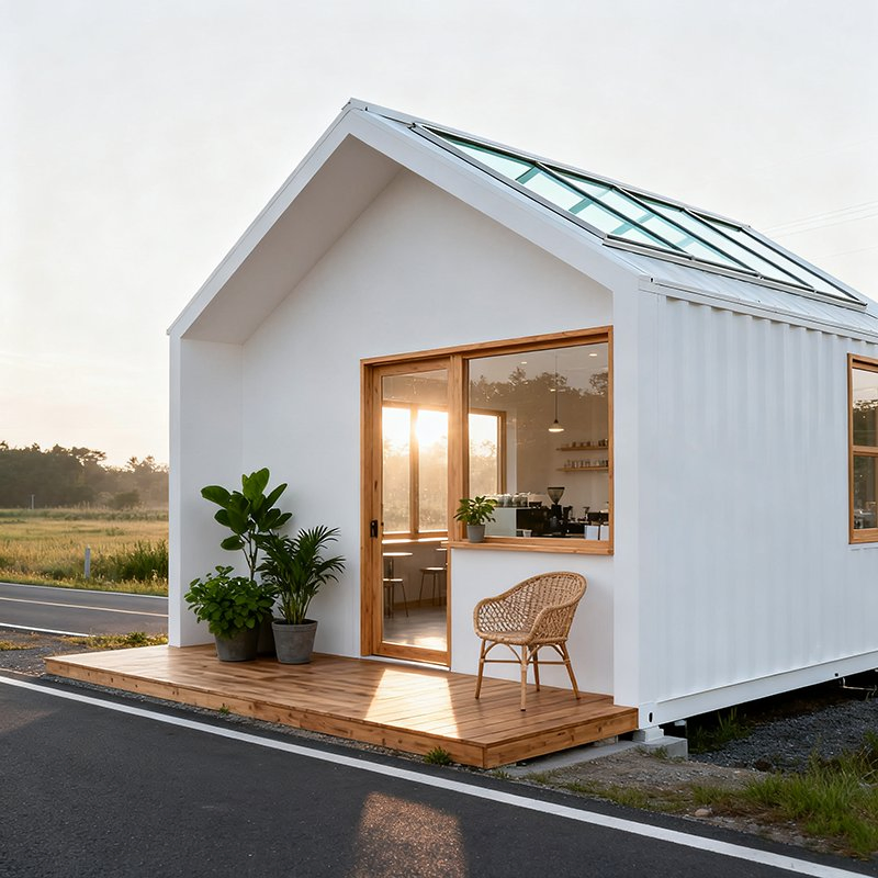 Versatile Container House Mobile Store for Various Commercial Uses