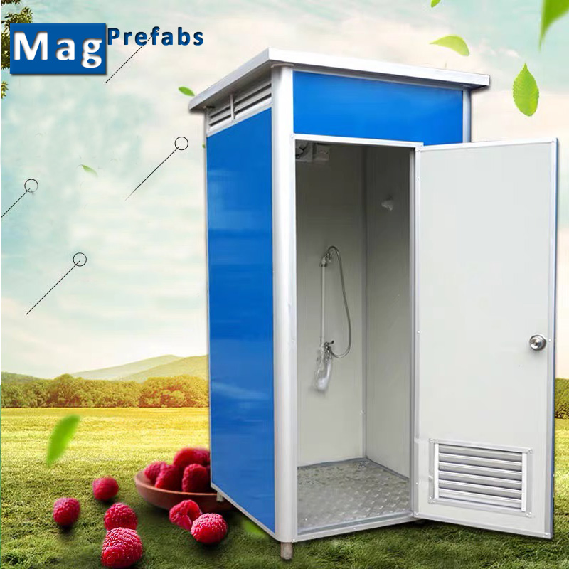 Portable Prefabricated Mobile Toilet and Shower Unit for Events