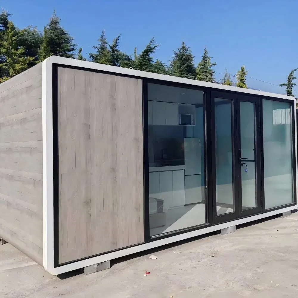 Advanced Container House Solar-Powered off-Grid Smart Apple Cabin with Ai Control