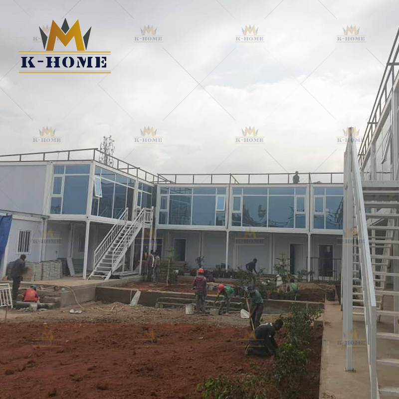 Flat Pack Portable Modular Container Hotel Apartment