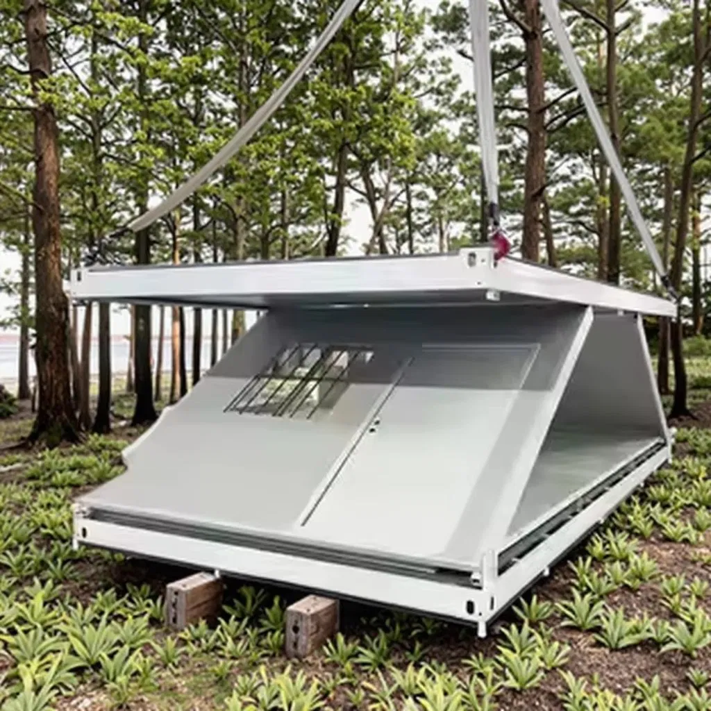 Factory Price Detachable Prefab Folding Container House with Fast Assembly for Office