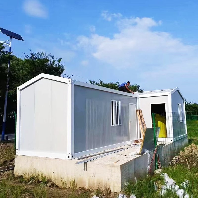 Wholesale Custom 20FT Movable Container House Luxury Homes Prefabricated Insulated Prefab Flat Pack House for Cold Climate