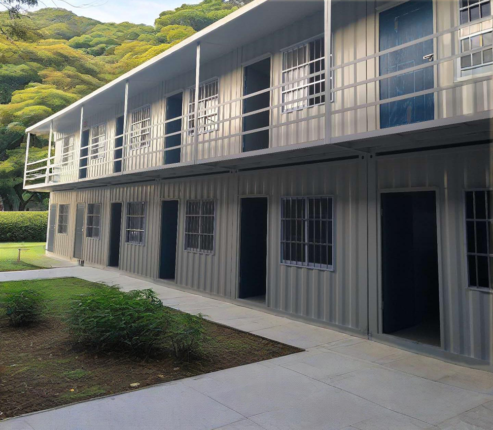 Temporary Removable Container House for Flexible Living Arrangements