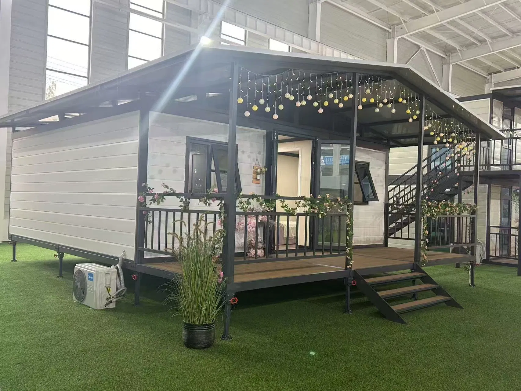 Expandable Container House 20FT 40FT Double Wing Fertable Container House