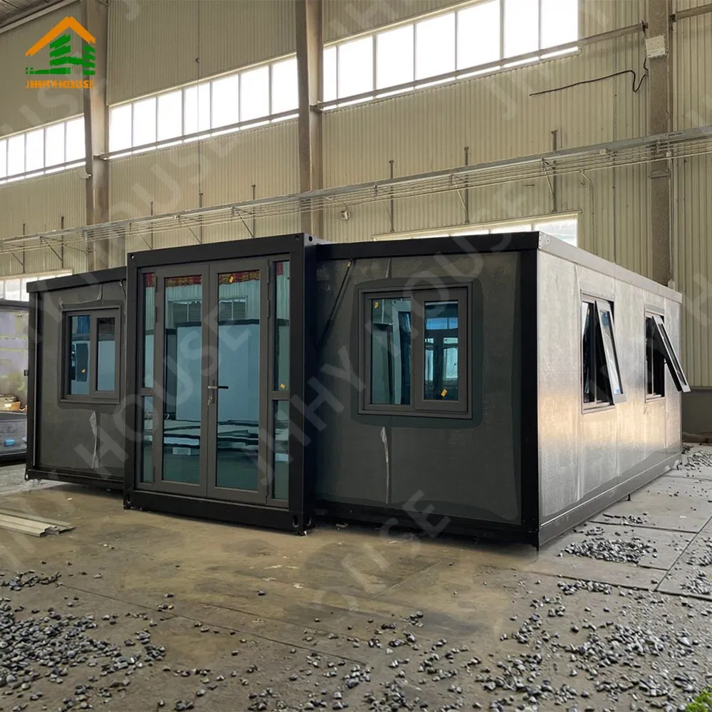 20FT Expandable Weather-Resistant Steel Container House Versatile Use Disaster Relief Hotel Home Office Shop Office Villa Kiosk
