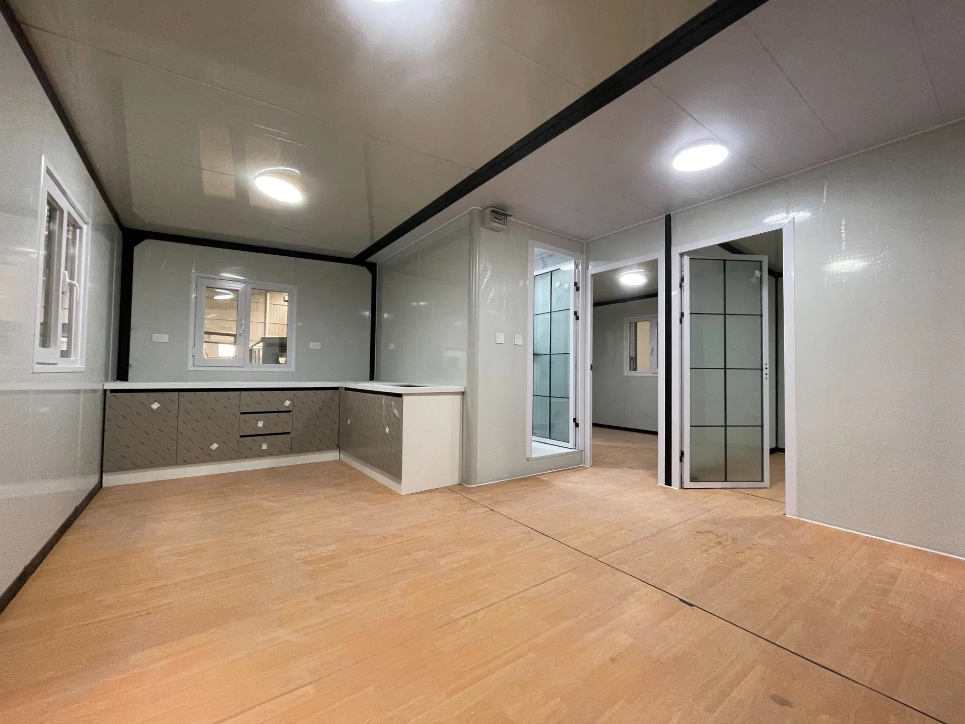 20FT 30FT 40FT Airbnb-Ready Double-Wing Expandable Steel Structure Building Mobile Prefab Container House