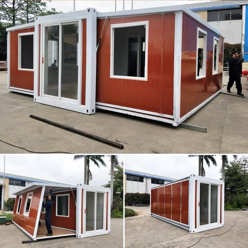 Multi-Functional Folding Container House for Disaster Relief and Mobile Clinics
