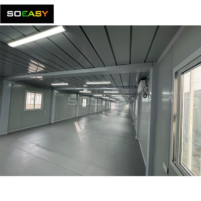 China Manufacturer Cheapest Modular Labor Oil &amp; Gas Camp Flat Pack Dormitory Portable Detachable Container House Indonesia Mining Camp