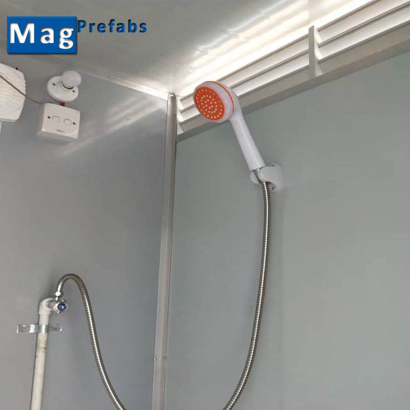 Portable Prefabricated Mobile Toilet and Shower Unit for Events