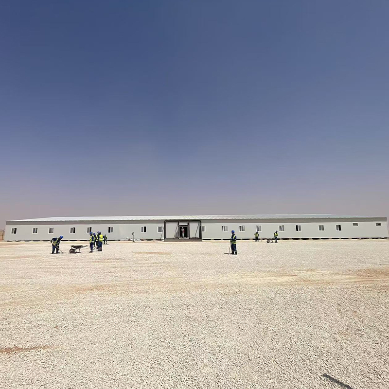 Low-Cost Foldable Construction Camp Emergency Shelter for Disaster Relief Prefab Container House