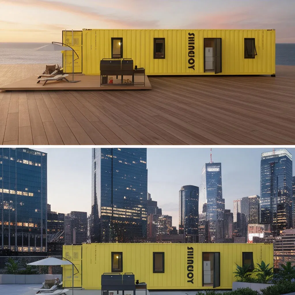 Desert Solar off-Grid Villa House Container