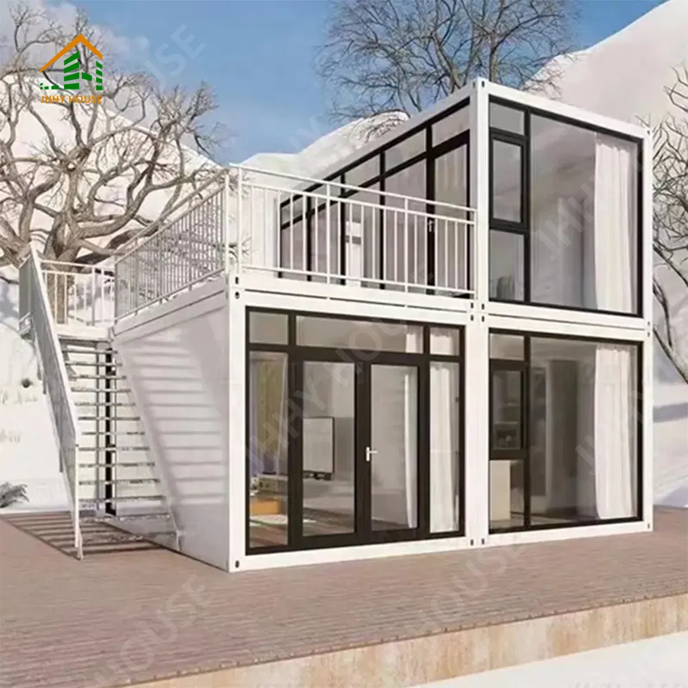 Two-Story Assemble Prefab Portable Folding/Flat Pack Container House Mobile Foldable/Detachable Container Homes