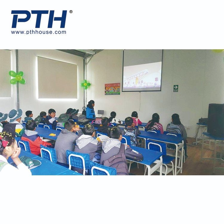 Low Cost Double C Steel Structure Building for School Classroom and Office