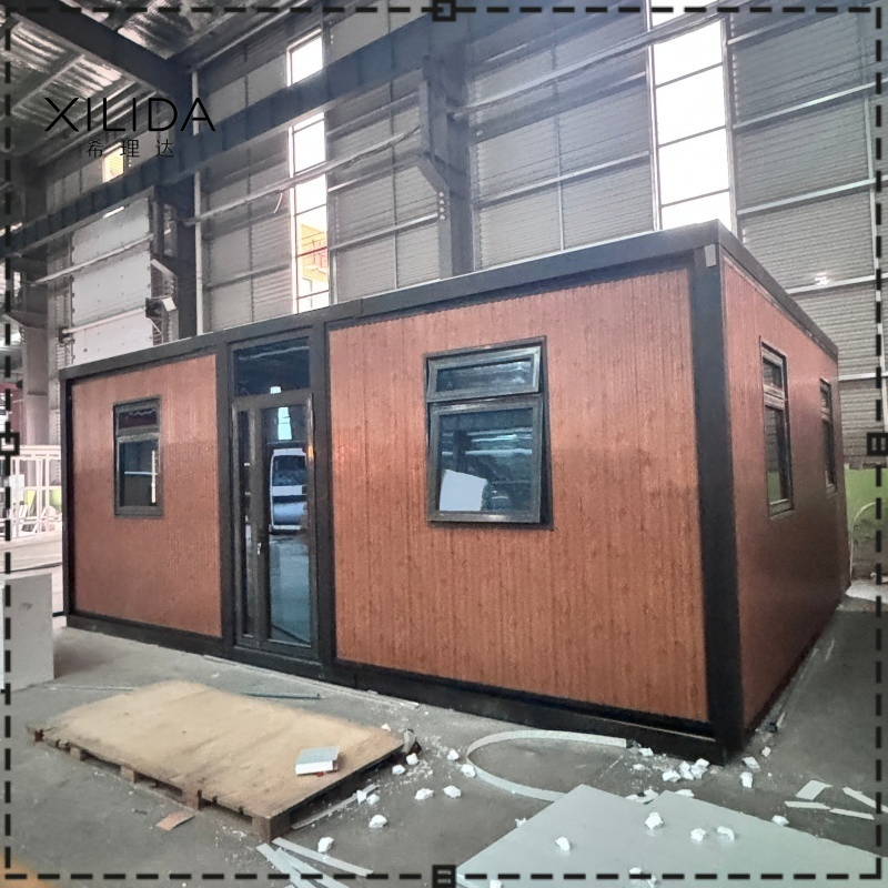 Earthquake-Resistant Double-Wing Foldable Container House - Emergency Shelter - Installation Completed in 10 Minutes