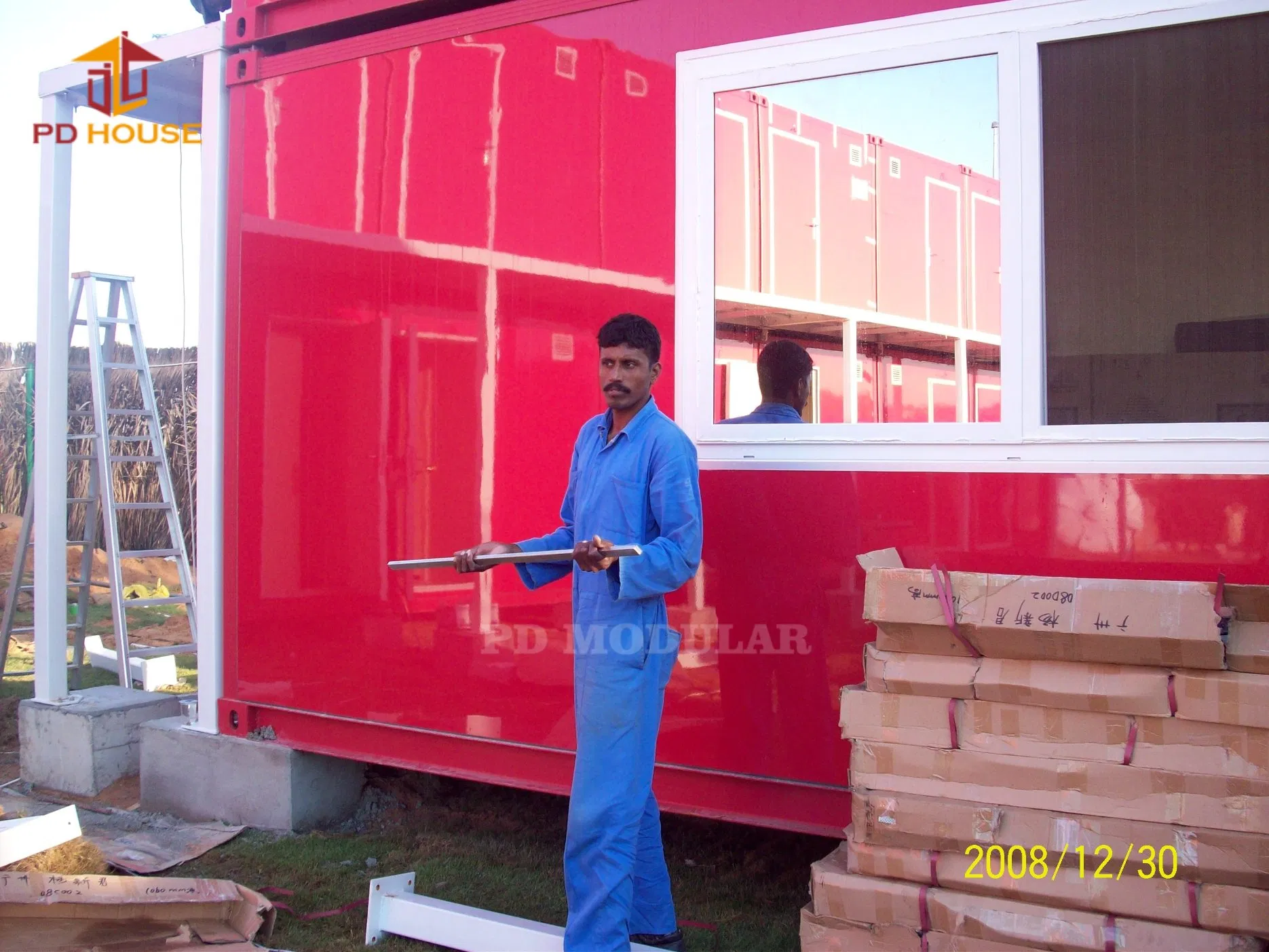 High Temperature Hot Container Worker Dormitory Construction Building Modular Temporary Accommodation House