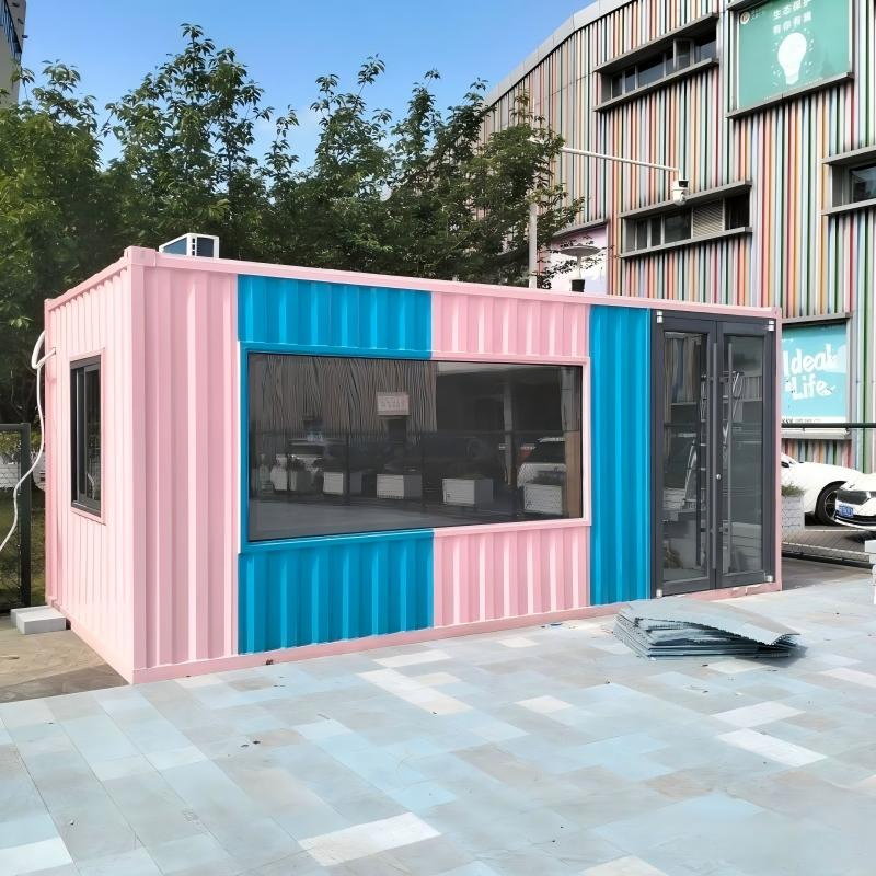 Portable Commercial Container Shop for Food Kiosk, Coffee Bar, Small Restaurant &amp; Retail Store with Fast Installation