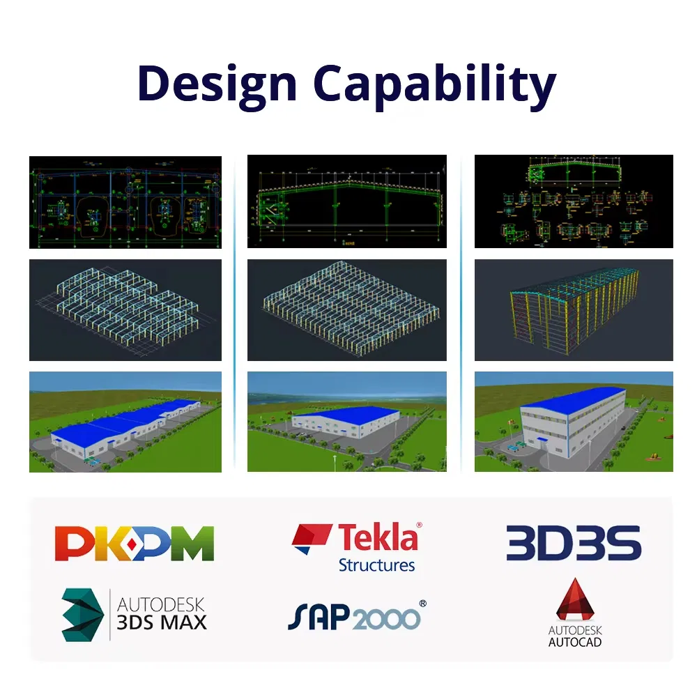 Modern Prefab Townhouse Villa Prefabricated House Hotel Modular High Rise Multi Storey Steel Structure Apartments