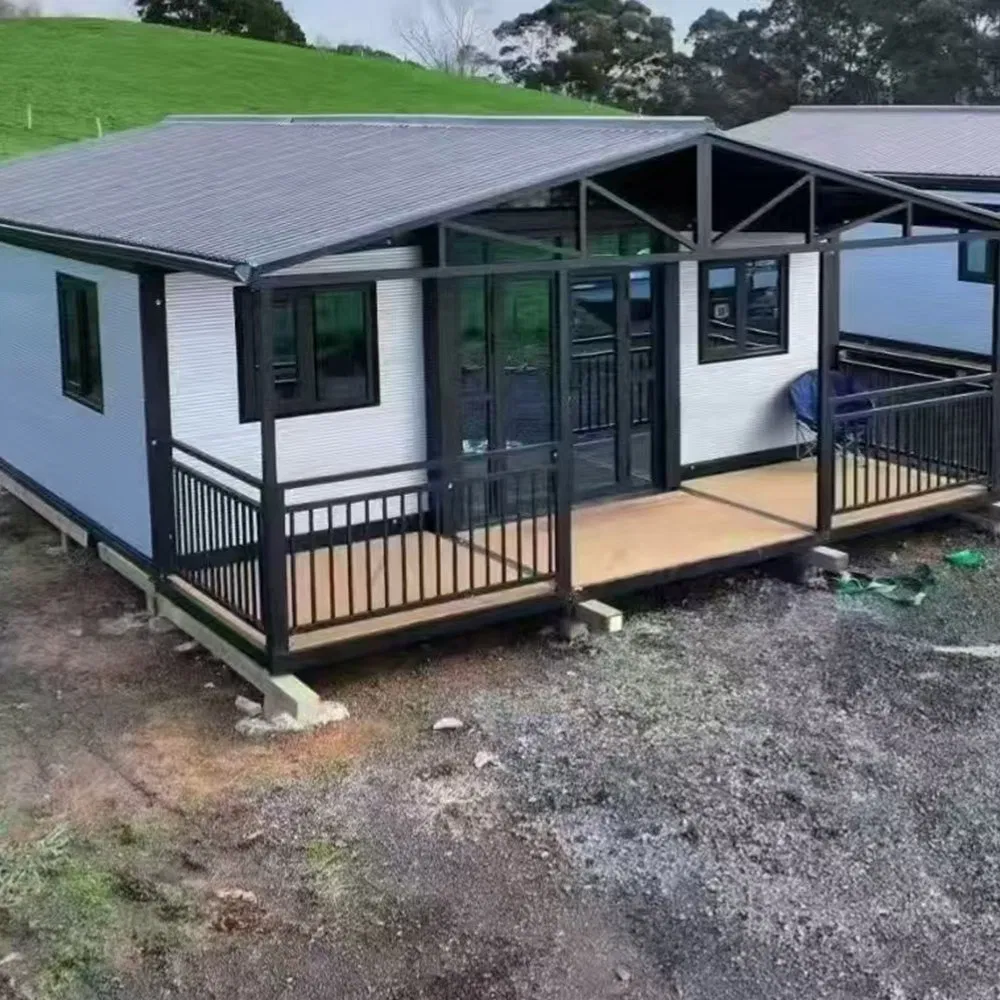 40FT Heavy-Duty Expandable Steel with Anti-Seismic Base for Mountain Disaster Relief Expandable Container House