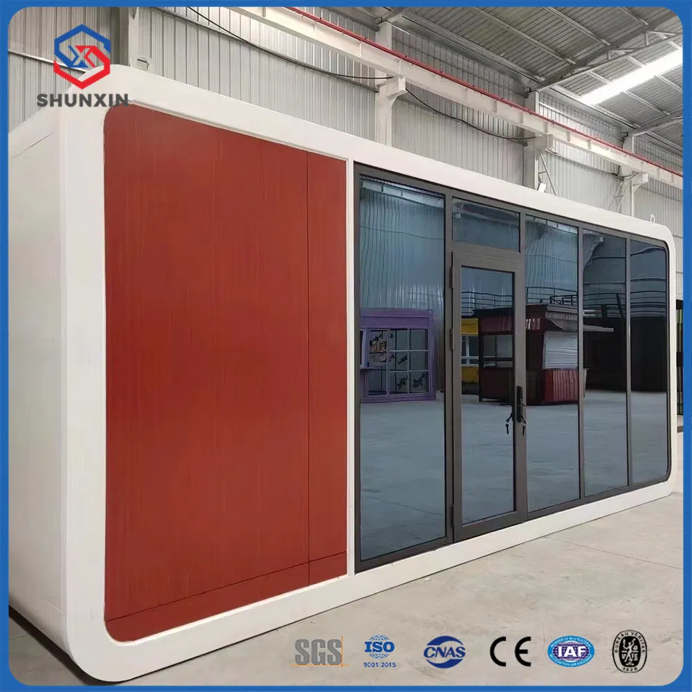 Hot Sale Apple Container Modular Prefabricated Vessel Modern Capsule Luxury Prefab House Villa