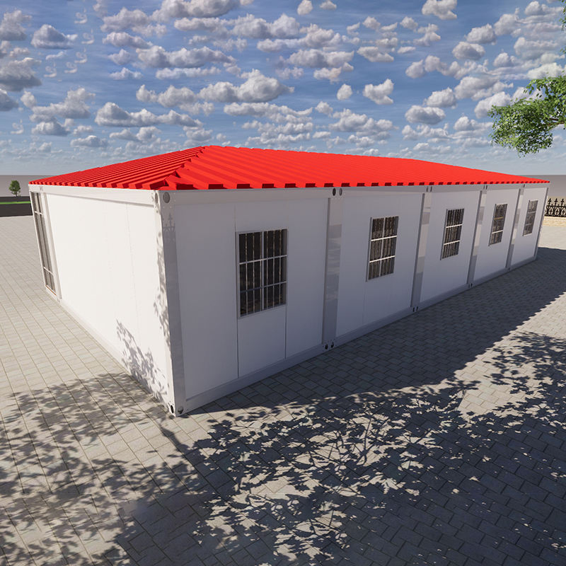Zontop Storage 20FT Low Cost Prefabricated Home Office Shipping Portable Luxury Living Modern Modular Flat Pack Manufactured Shipping Prefab Container House
