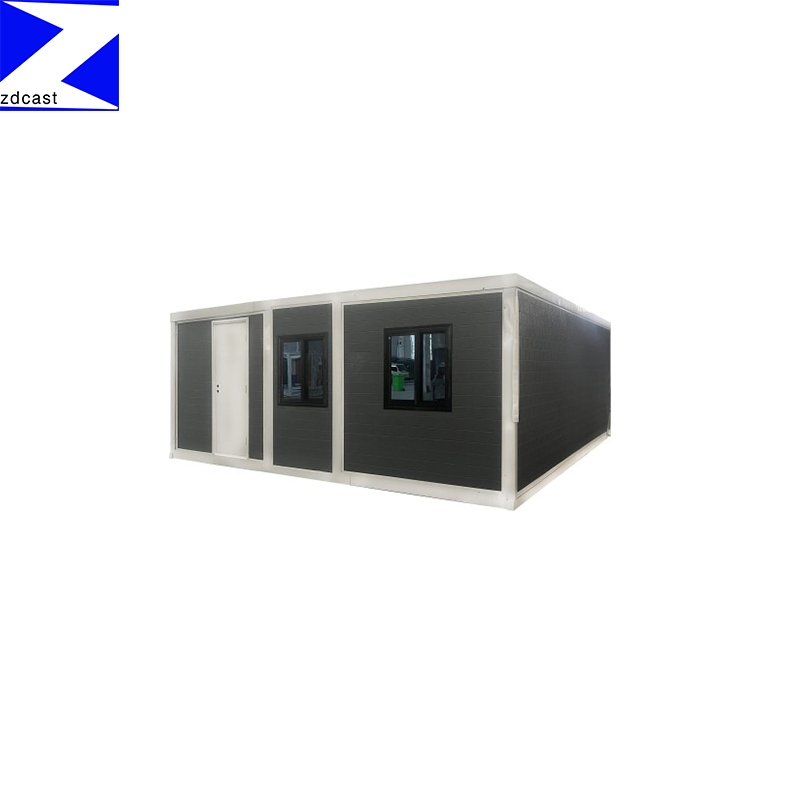 Mining/Plantation/Border/Construction/Refugee/Disaster Relief Camp Expandable House Foldable Container Home