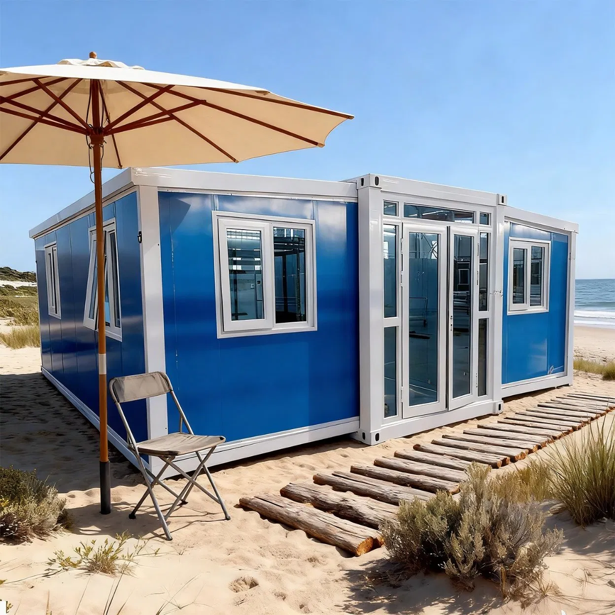 Movable Steel Storage Container Luxury/Integrated Office Flod/Folding Movable Tiny Capsule Living Transportable Camping/20/40FT/Modular Prefabricated House