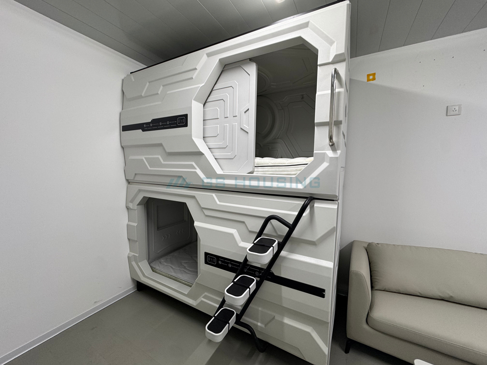 Customized Earthquake Resistant Safe Living Camping Worker Modular Prefabricated Container House Dormitory Prefab Flat Pack Container House