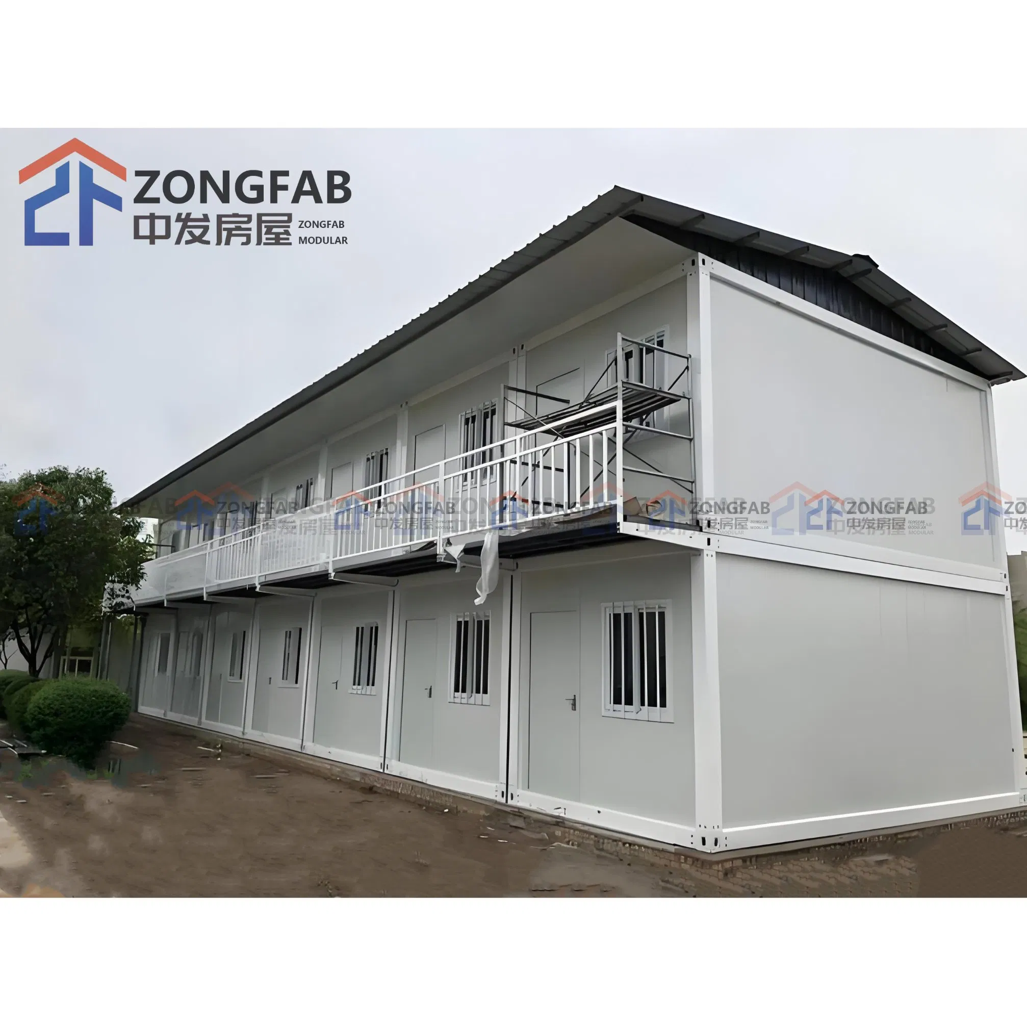 Factory Sale Wholesale Steel Prefab Container Modular Prefabricated Office House for Worker Dormitory Camp Construction Site Cabin