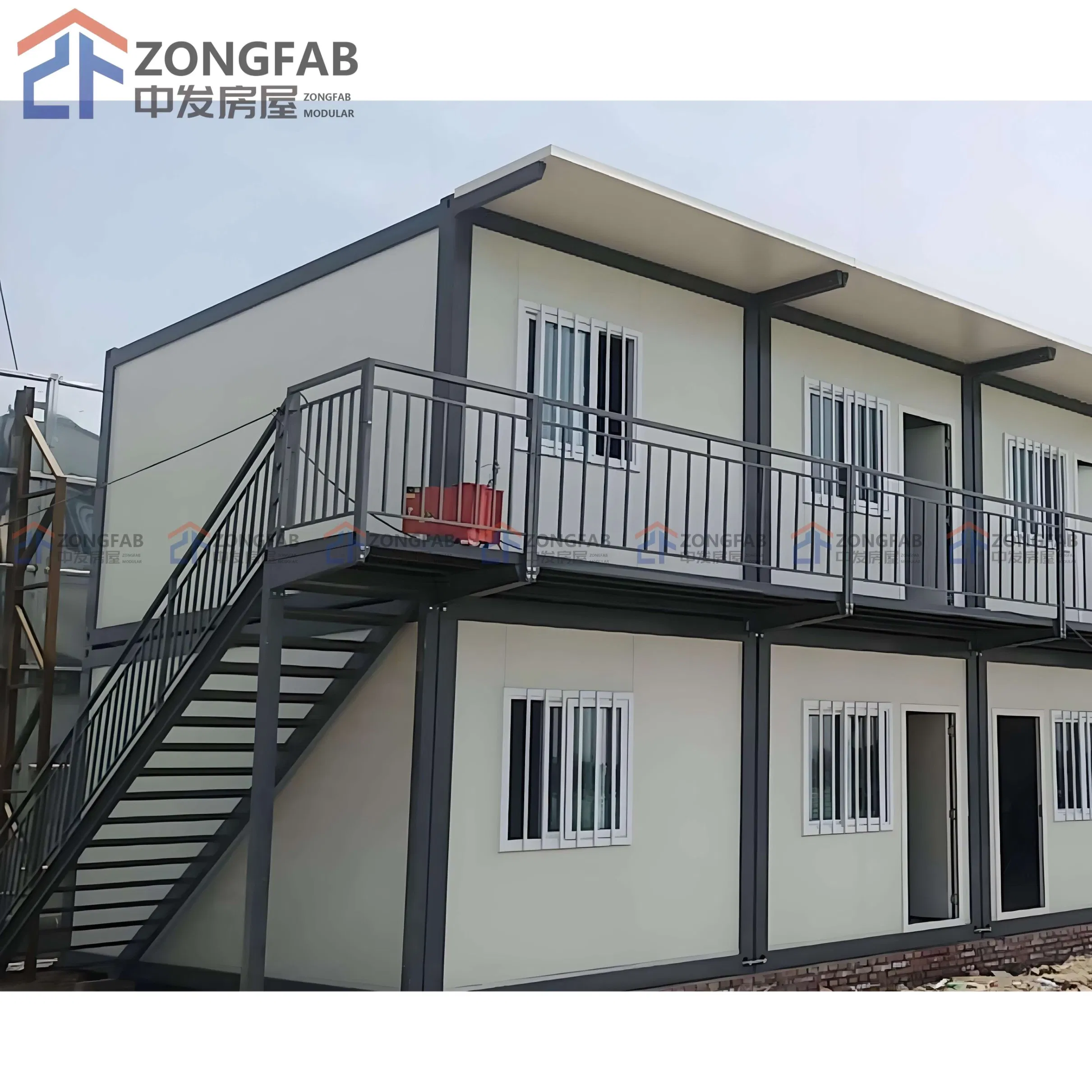 Factory Sale Wholesale Steel Prefab Container Modular Prefabricated Office House for Worker Dormitory Camp Construction Site Cabin