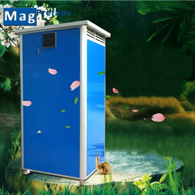 Portable Prefabricated Mobile Toilet and Shower Unit for Events