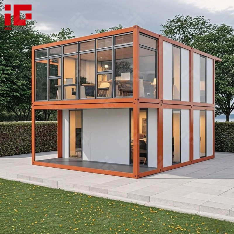 Fast Food Mini Mobile Modern Design Outdoor Modified Container Cafe Pop-up Shop