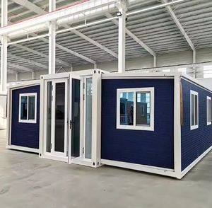 Prefabricated Modular House-Quick Assembly Expandable Container House Kit Customizable, Insulated for Adu, Quick Assembly Tiny House for off-Grid Living
