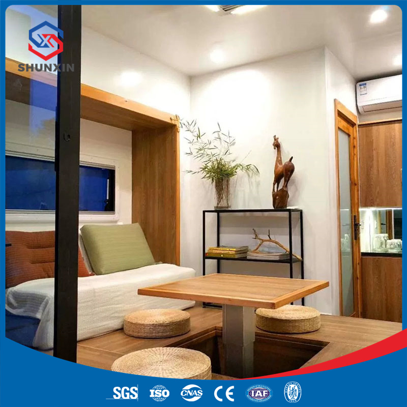 Modified Container Steel Modular Prefabricated Vessel Modern Capsule Luxury Prefab House Villa