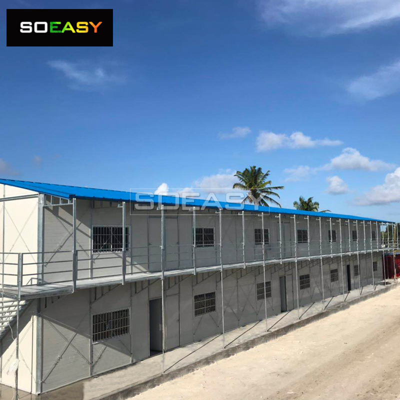 Prefab K Temporary Construction Site Offices Dormitory Military Mining Labor Camp Prefabricate House
