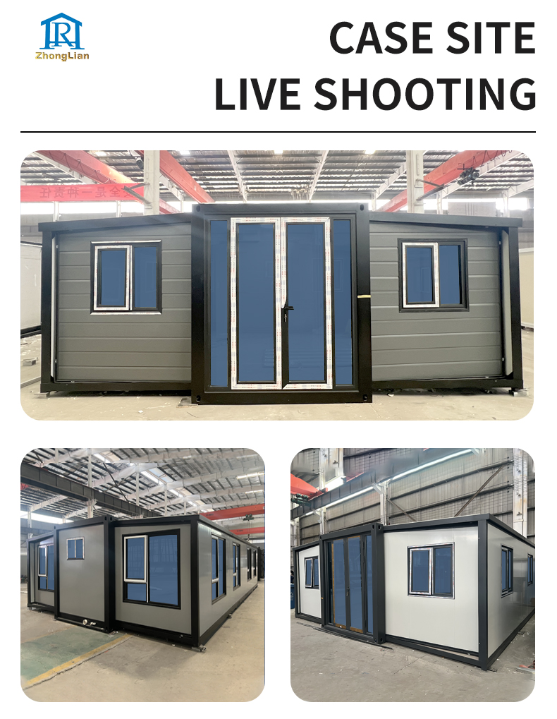 Insulated Expandable Container House Casa Prefabricada for Cold and Hot Climate Comfort