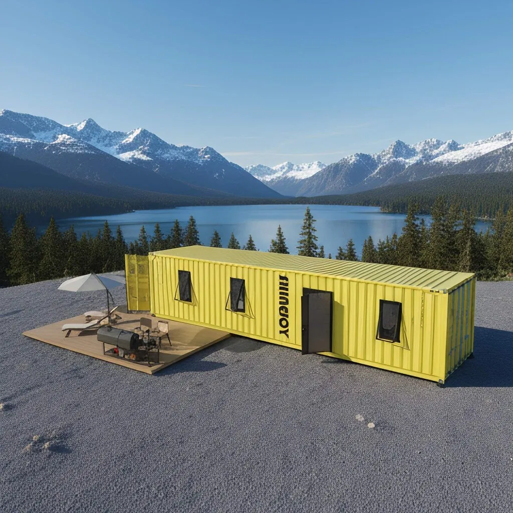 Desert Solar off-Grid Villa House Container