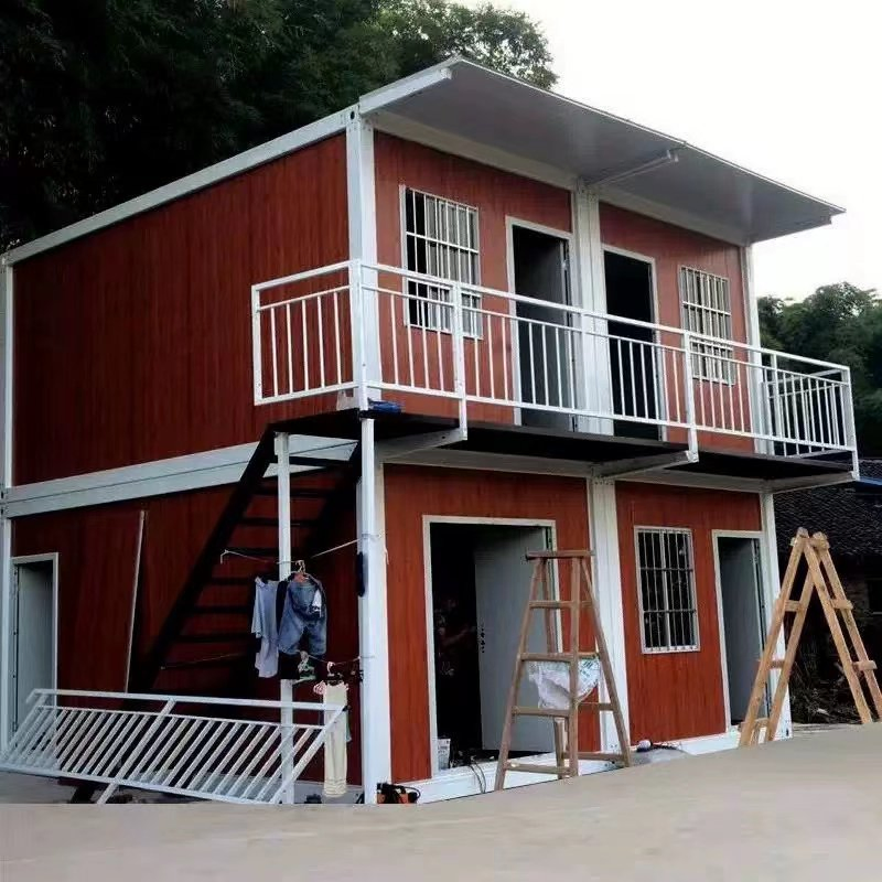 Wholesale Custom Movable Container House Homes Prefabricated Insulated Prefab Flat Pack House for Cold Climate