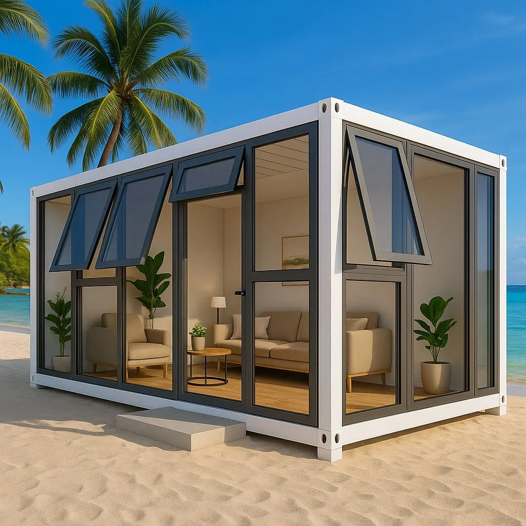 Customized Container Shop Prefabricated Modular Coffee Shop Portable Shipping Container Bar Pop up Retail Store