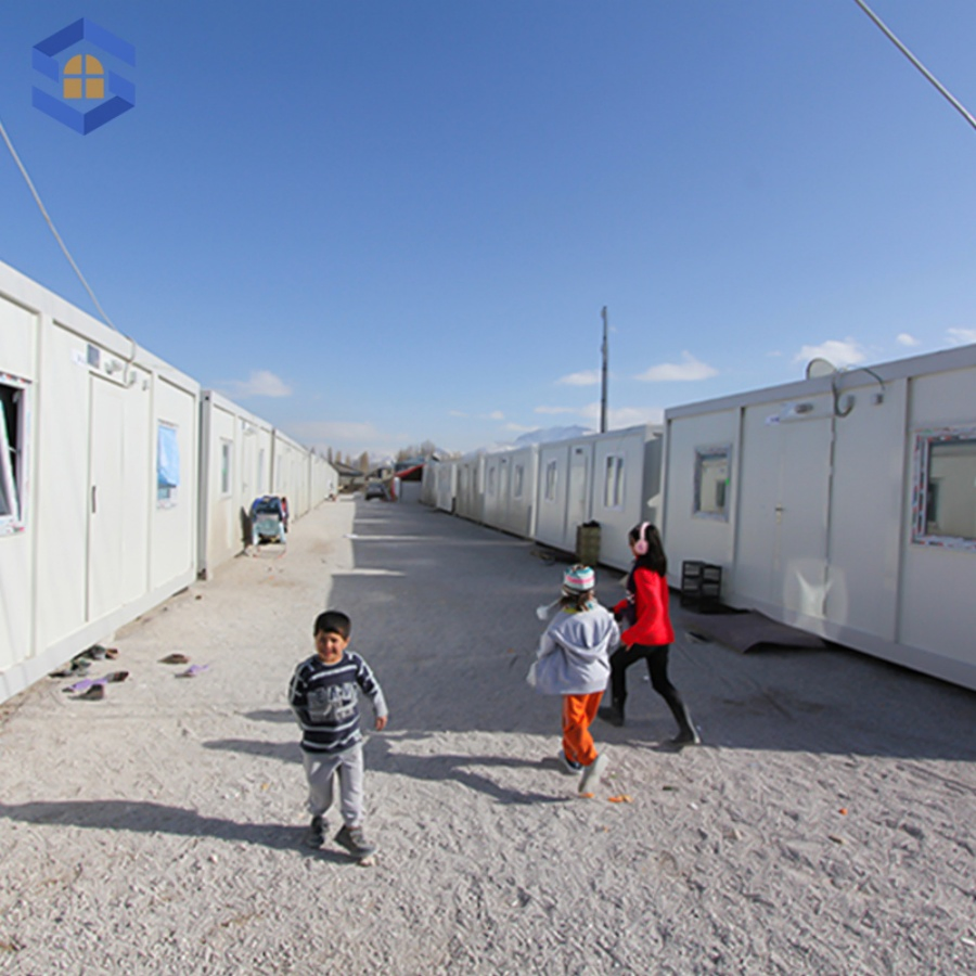 Military-Grade Bullet-Resistant Explosion-Proof Steel Structure Prefab Container House