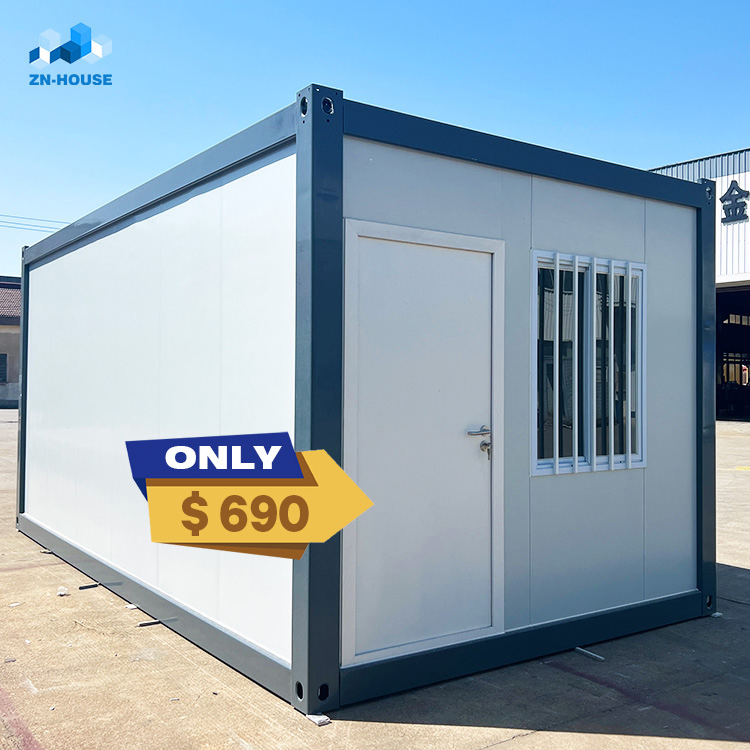 Flat Pack Prefab Modular Living House Office Tiny Cabin Accommodation Dormitory School Hospital Prefabricated Container House