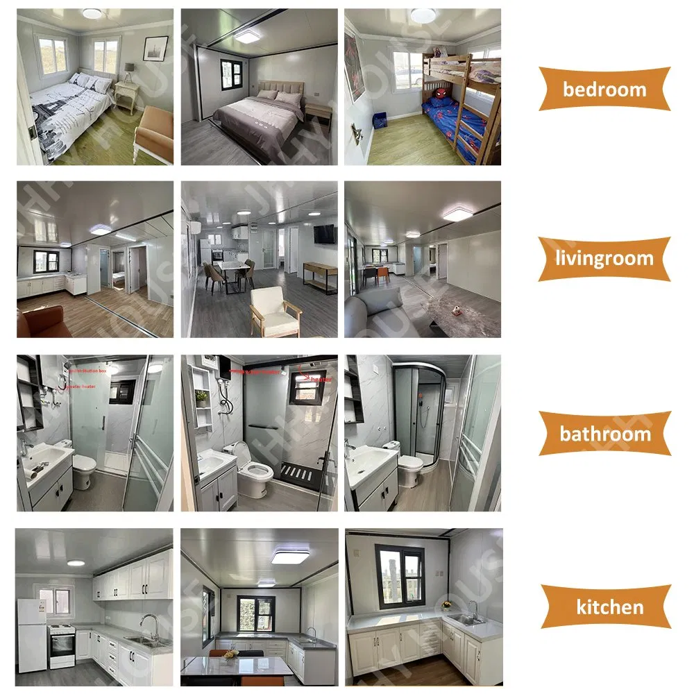 20FT Expandable Weather-Resistant Steel Container House Versatile Use Disaster Relief Hotel Home Office Shop Office Villa Kiosk