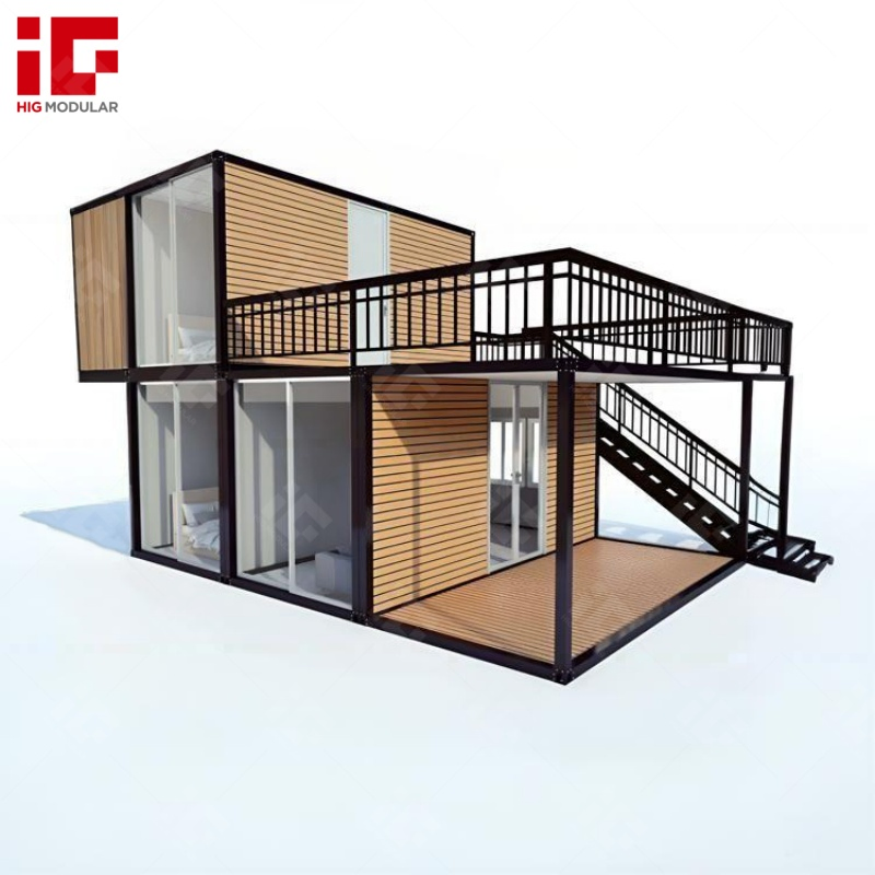 Fast Food Mini Mobile Modern Design Outdoor Modified Container Cafe Pop-up Shop