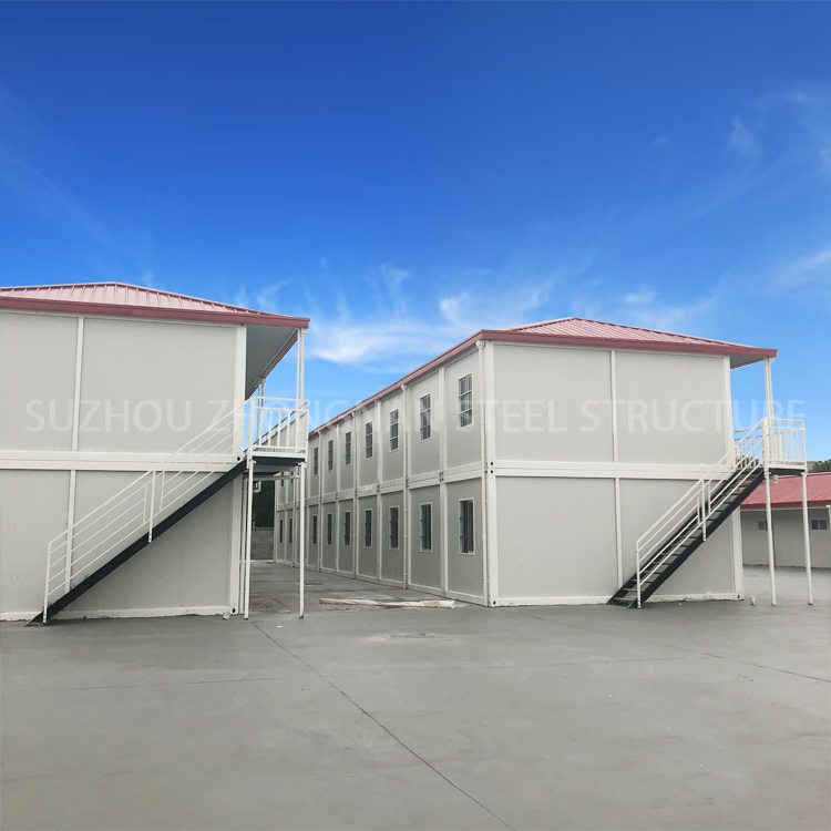 Customized Prefab Living Container House Building for Office/Staff Dorm/School Classroom