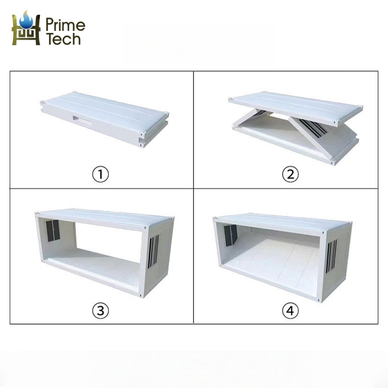 Export Worker Dormitory Temporary Folding Flat-Pack Container House