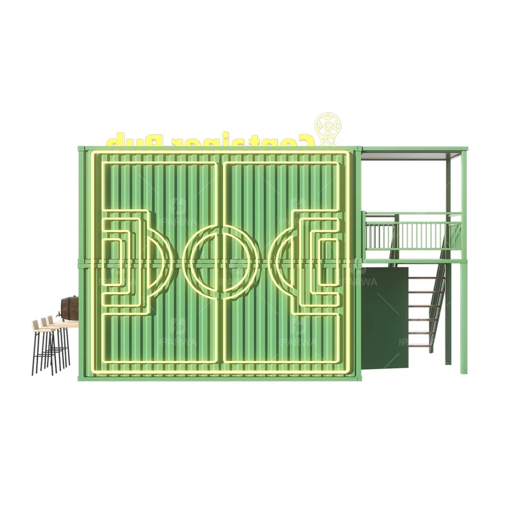 Prefab Movable Store Container Kitchen Coffee Shop Container Pub